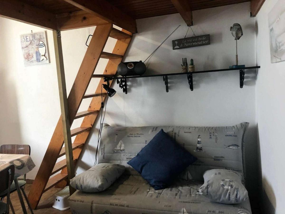 Studio Mezzanine A 200M Du Port Et De La Plage, Cour Privative, Parfait Pour 3 Personnes - Fr-1-224B-564 누아르무티에 앙 릴 외부 사진
