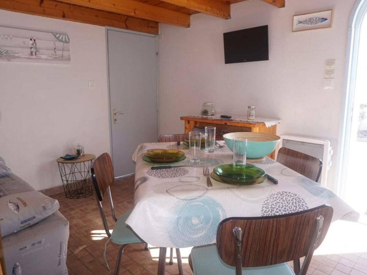Studio Mezzanine A 200M Du Port Et De La Plage, Cour Privative, Parfait Pour 3 Personnes - Fr-1-224B-564 누아르무티에 앙 릴 외부 사진