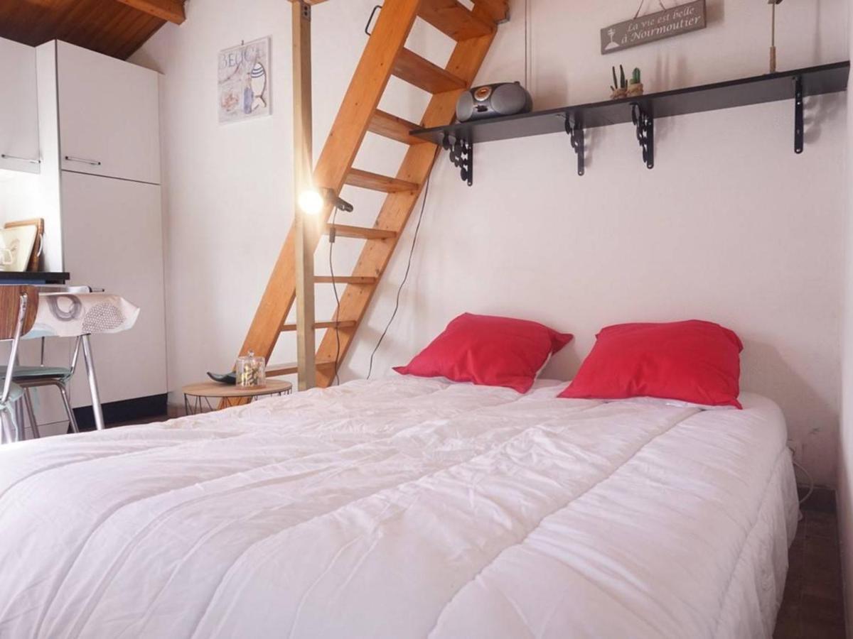 Studio Mezzanine A 200M Du Port Et De La Plage, Cour Privative, Parfait Pour 3 Personnes - Fr-1-224B-564 누아르무티에 앙 릴 외부 사진